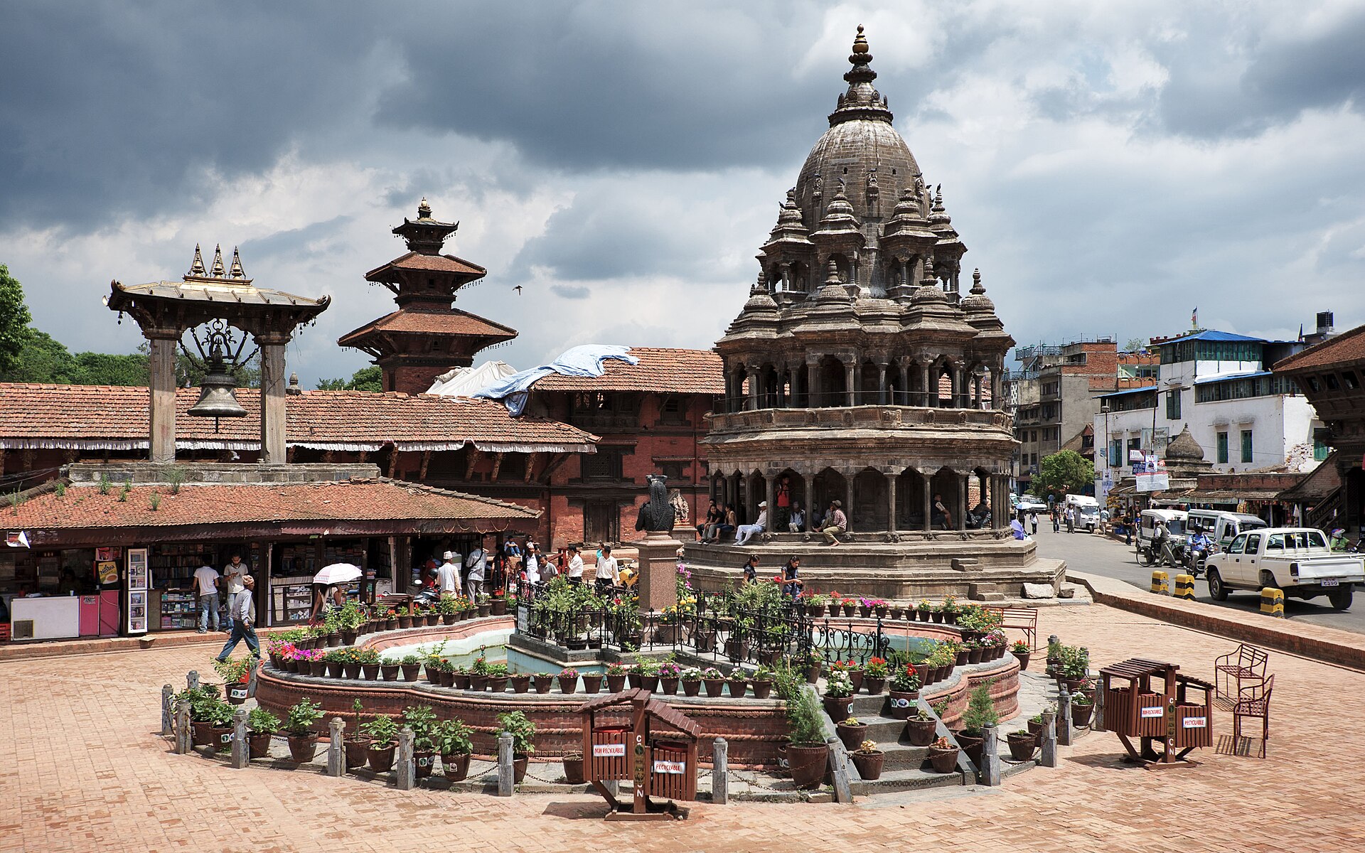 Temples in Patan Durbar Square, Kathmandu
